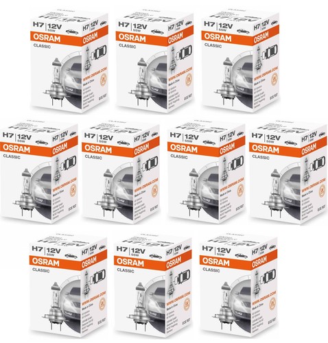 Osram 10x classic - h7, 12v