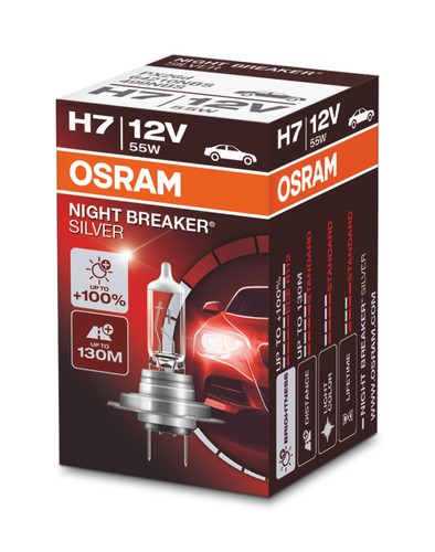 Osram night breaker silver - silver, h7