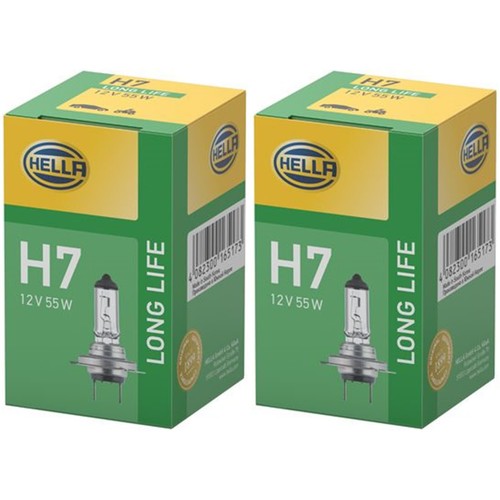 Hella long life halogen - 2x,